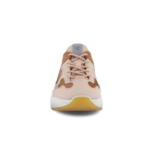 ECCO SHOES -CHUNKY WOMEN'S SNEAKER MULTI-MULTICOLOR TOFFEE