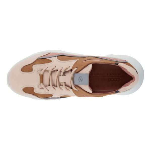 ECCO SHOES -CHUNKY WOMEN'S SNEAKER MULTI-MULTICOLOR TOFFEE