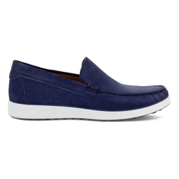 ECCO SHOES -S LITE MEN'S MOC CLASSIC-INDIGO 7