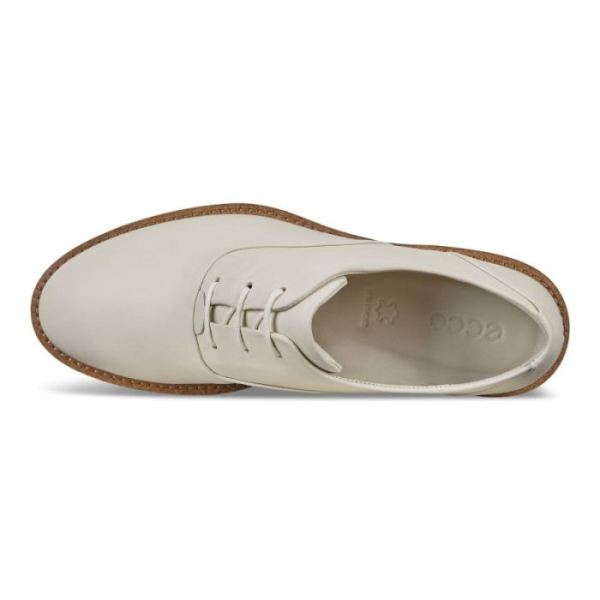 ECCO SHOES -SARTORELLE 25 TAILORED WOMEN'S DRESS SHOES-SHADOW WHITE