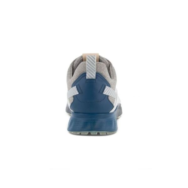 ECCO SHOES -MEN'S GOLF S-THREE GOLF SHOE-WHITE/SEAPORT