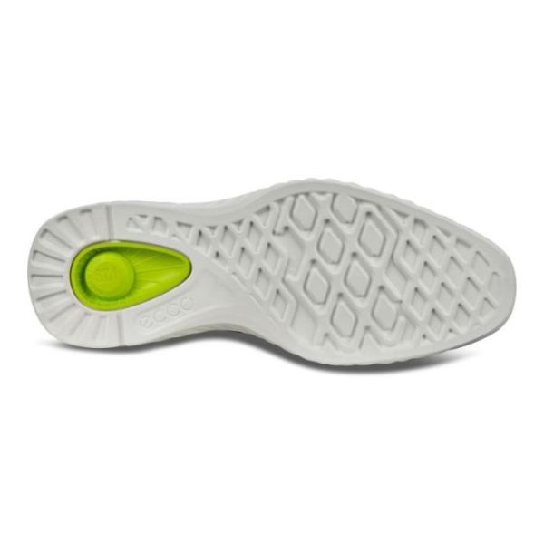 ECCO SHOES -ST. 1 HYBRID LITE SHOES-TITANIUM/DENIM BLUE