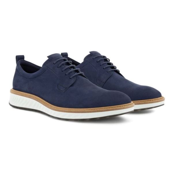 ECCO SHOES -ST.1 HYBRID MEN'S PLAIN TOE 2.0-NIGHT SKY