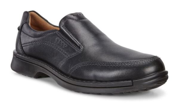 ECCO SHOES -FUSION II SLIP ON-BLACK