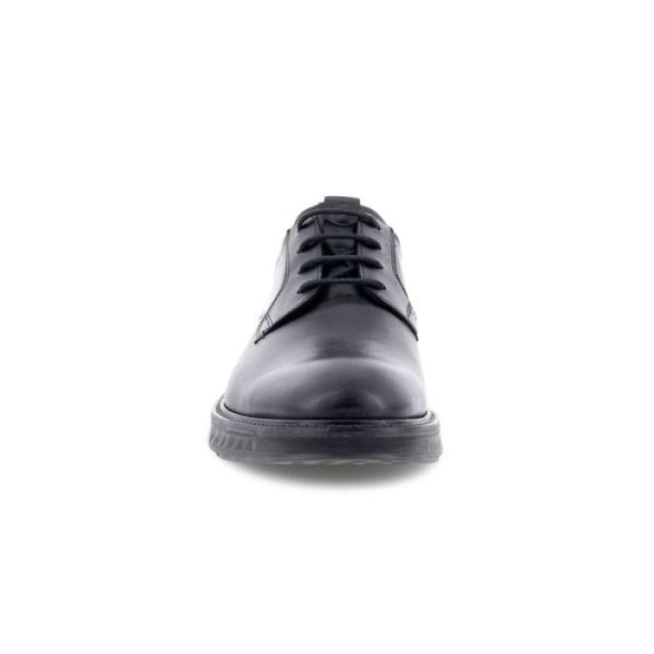 ECCO SHOES -ST.1 HYBRID MEN'S PLAIN TOE GTX-BLACK