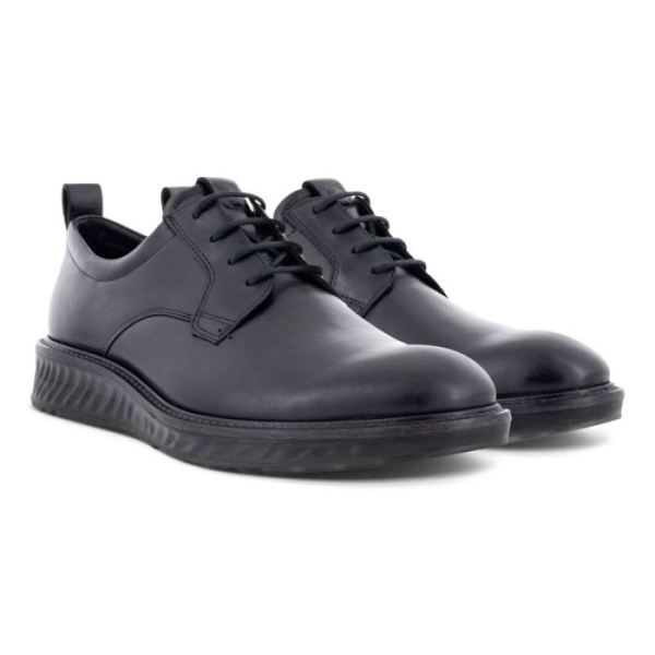 ECCO SHOES -ST.1 HYBRID MEN'S PLAIN TOE GTX-BLACK