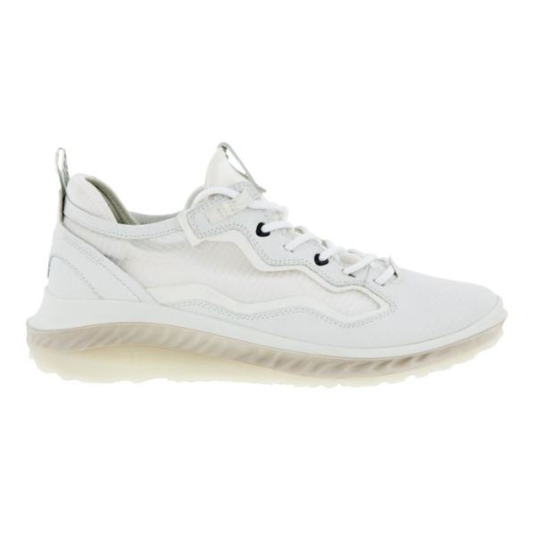 ECCO SHOES -ST.360 MEN'S URBAN SNEAKER-WHITE/WHITE/WHITE