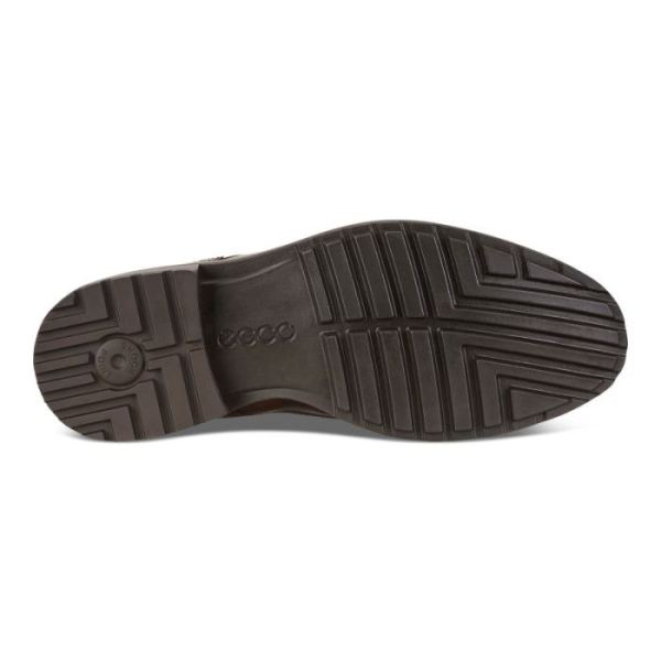 ECCO SHOES -VITRUS I WING TIP TIE-NATURE