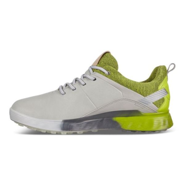 ECCO SHOES -MEN'S S-THREE SPIKELESS GOLF SHOES-CONCRETE