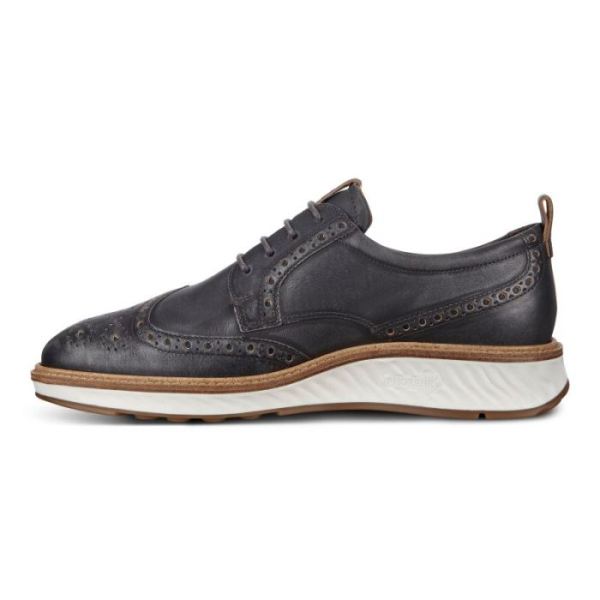ECCO SHOES -ST.1 HYBRID MEN'S BROGUE-MAGNET