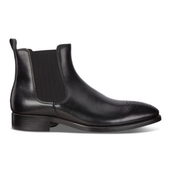 ECCO SHOES -VITRUS MONDIAL CHELSEA MEN'S BOOT-BLACK