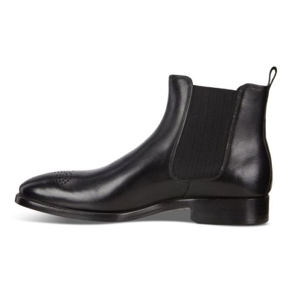 ECCO SHOES -VITRUS MONDIAL CHELSEA MEN'S BOOT-BLACK