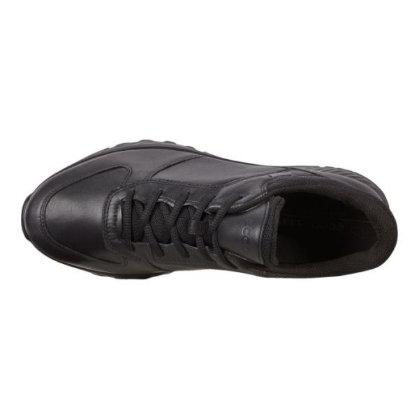 ECCO SHOES -EXOSTRIDE MEN'S LOW GTX SNEAKER-BLACK