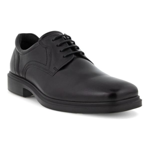 ECCO SHOES -HELSINKI 2.0 MEN'S PLAIN TOE TIE-BLACK