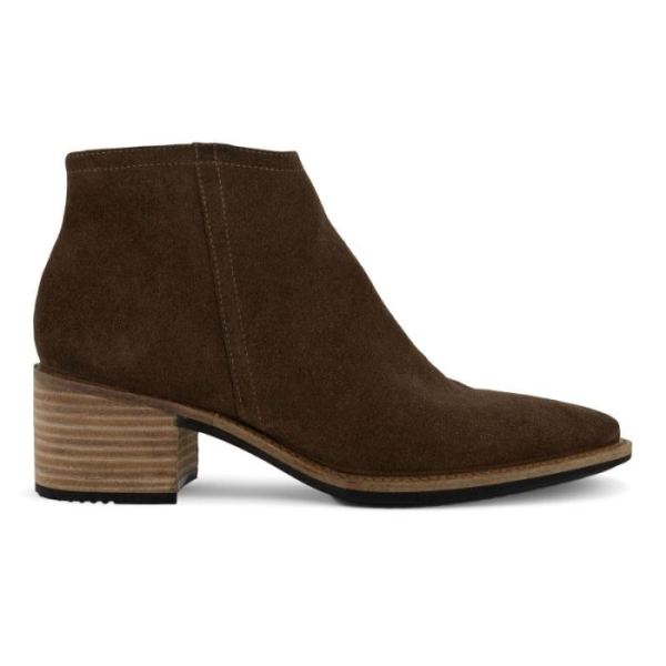ECCO SHOES -SHAPE 35 SARTORELLE WOMEN'S ANKLE BOOT LOW-BIRCH
