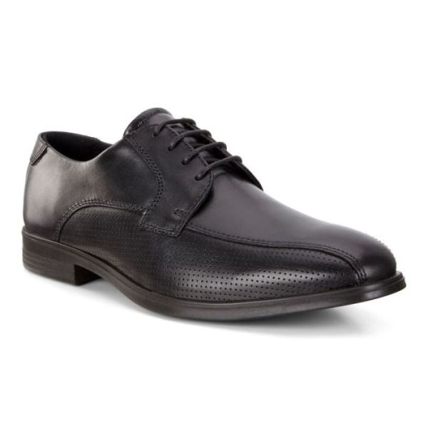 ECCO SHOES -MELBOURNE SHOE-BLACK