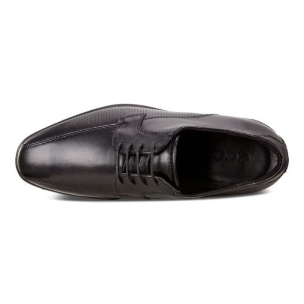 ECCO SHOES -MELBOURNE SHOE-BLACK