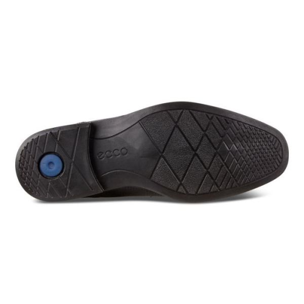 ECCO SHOES -MELBOURNE SHOE-BLACK