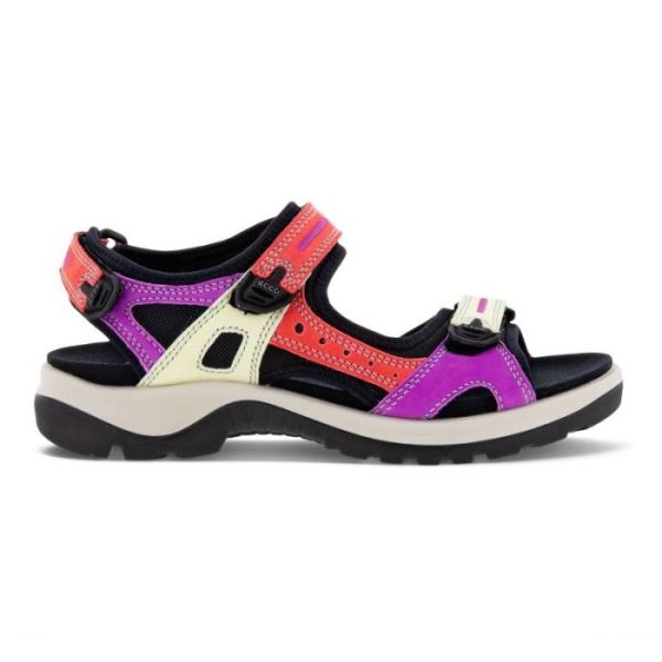 ECCO SHOES -WOMEN&RSQUO;S OFFROAD SANDAL-MULTICOLOR HIBISCUS