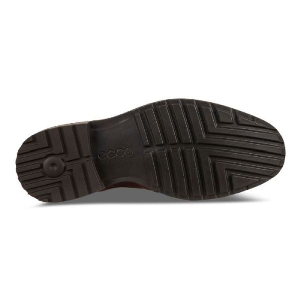 ECCO SHOES -VITRUS I WING TIP TIE-CHOCOLAT