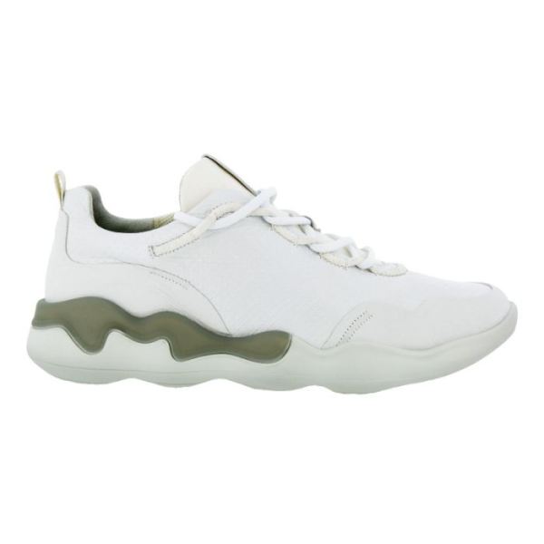 ECCO SHOES -ELO WOMEN'S SNEAKER-WHITE/WHITE