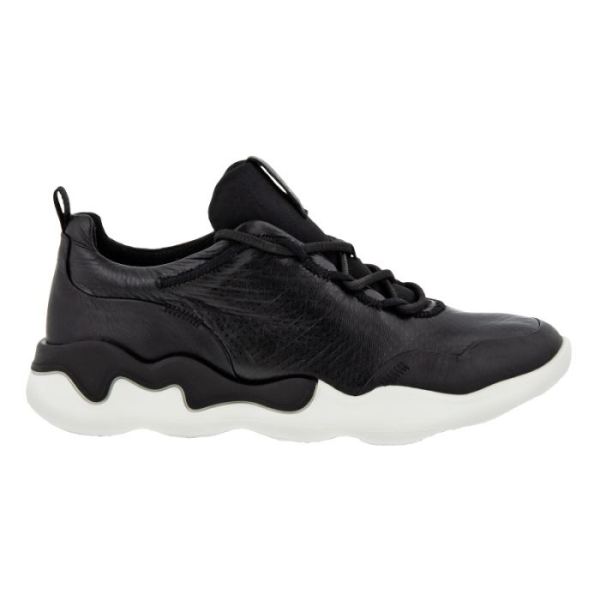 ECCO SHOES -ELO WOMEN'S SNEAKER-BLACK/BLACK