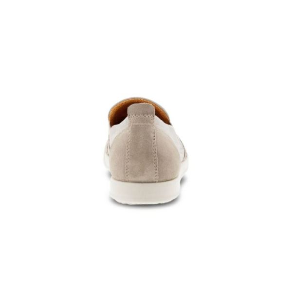ECCO SHOES -COLLIN 2.0 MEN'S RETRO SLIP-ON-MOON ROCK/MOON ROCK