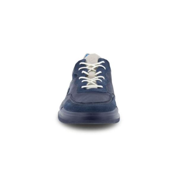 ECCO SHOES -SOFT X MEN'S URBAN SNEAKER-MULTICOLOR NIGHT SKY