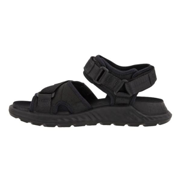 ECCO SHOES -EXOWRAP WOMEN'S 3STRAP-BLACK/BLACK