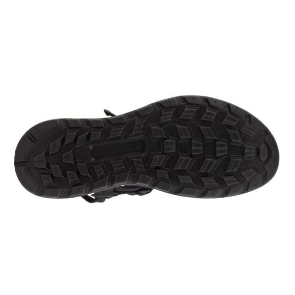 ECCO SHOES -EXOWRAP WOMEN'S 3STRAP-BLACK/BLACK