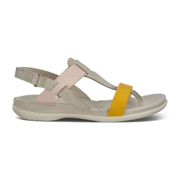 ECCO SHOES -FLASH WOMEN'S SANDAL-MERIGOLD/GRAVEL/ROSE DUST
