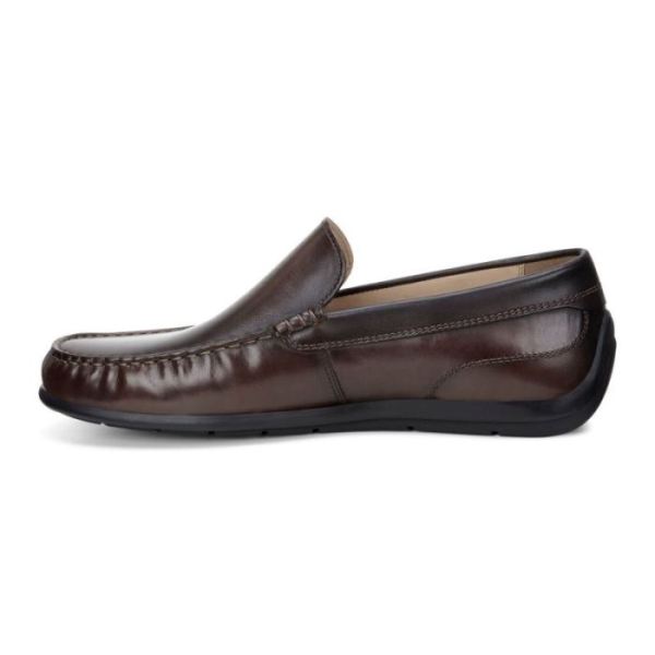 ECCO SHOES -CLASSIC MEN'S MOC 2.0-COFFEE