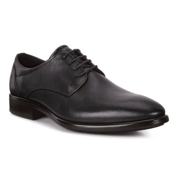 ECCO SHOES -CITYTRAY MEN'S PLAIN TOE-BLACK