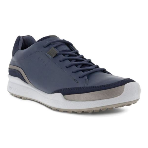ECCO SHOES -MEN'S GOLF BIOM HYBRID LACED-OMBRE/BUFFED SILVER/NIGHT SKY