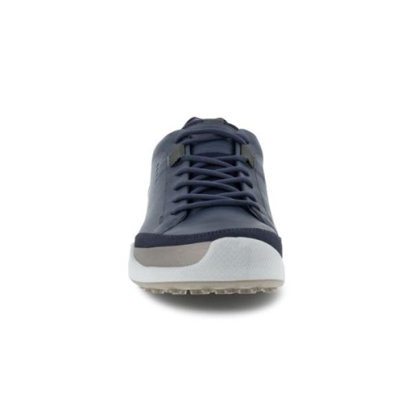 ECCO SHOES -MEN'S GOLF BIOM HYBRID LACED-OMBRE/BUFFED SILVER/NIGHT SKY