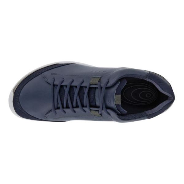 ECCO SHOES -MEN'S GOLF BIOM HYBRID LACED-OMBRE/BUFFED SILVER/NIGHT SKY