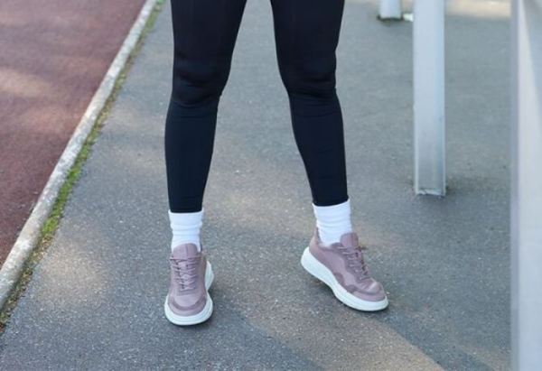 ECCO SHOES -SOFT X WOMEN'S SNEAKER-WOODROSE/WOODROSE