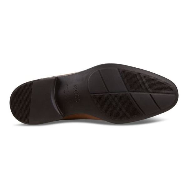 ECCO SHOES -CITYTRAY MEN'S CAP TOE-AMBER