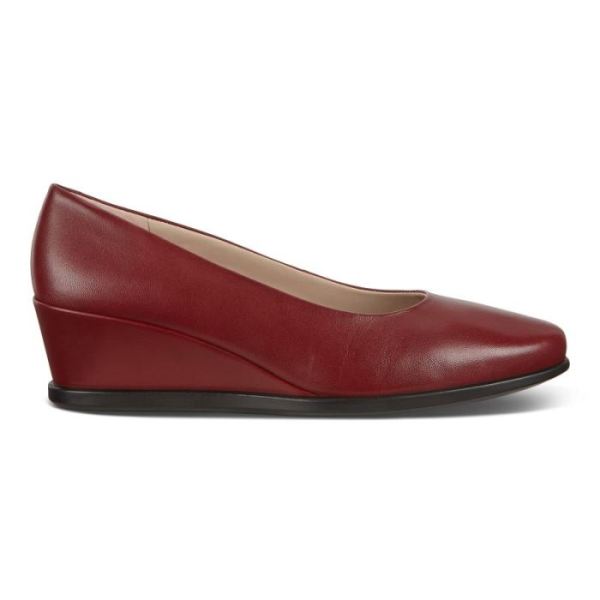 ECCO SHOES -SHAPE 45 WEDGE WOMEN'S PUMP-SYRAH