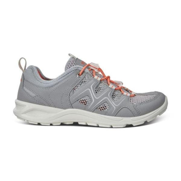 ECCO SHOES -TERRACRUISE LT WOMEN'S OUTDOOR SHOE-SILVER GREY/SILVER METALLIC