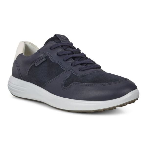 ECCO SHOES -SOFT 7 RUNNER MEN'S SNEAKERS-NIGHT SKY/NAVY/SHADOW WHITE