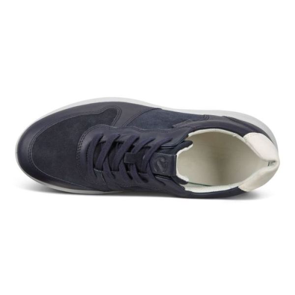 ECCO SHOES -SOFT 7 RUNNER MEN'S SNEAKERS-NIGHT SKY/NAVY/SHADOW WHITE