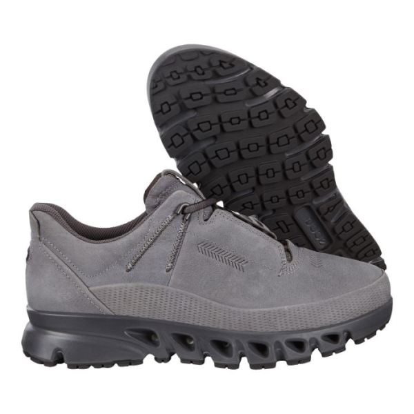 ECCO SHOES -MULTI-VENT MEN'S OUTDOOR SHOES-TITANIUM