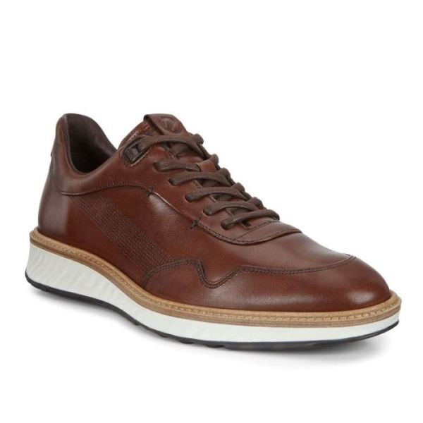 ECCO SHOES -ST.1 HYBRID MEN'S SHOES-COGNAC