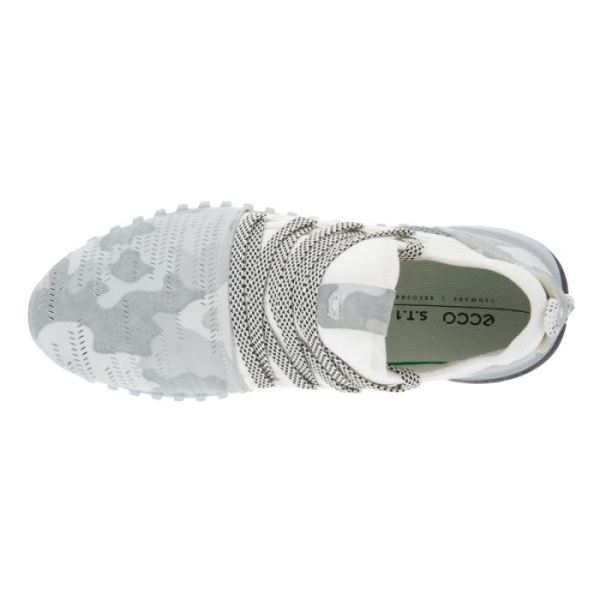 ECCO SHOES -ZIPFLEX WOMEN'S LOW CUT BOOT-WHITE