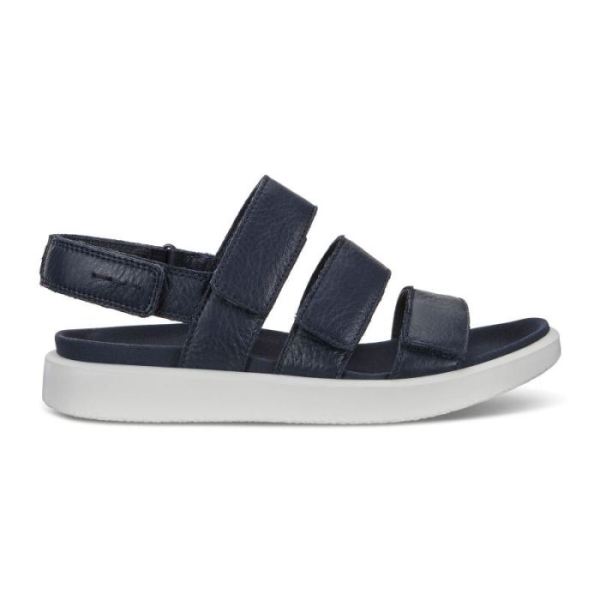 ECCO SHOES -FLOWT WOMEN'S FLAT SANDAL-MARINE