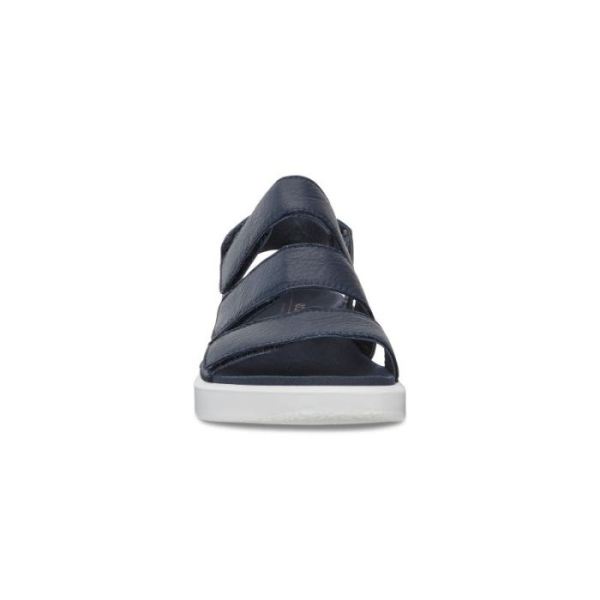 ECCO SHOES -FLOWT WOMEN'S FLAT SANDAL-MARINE