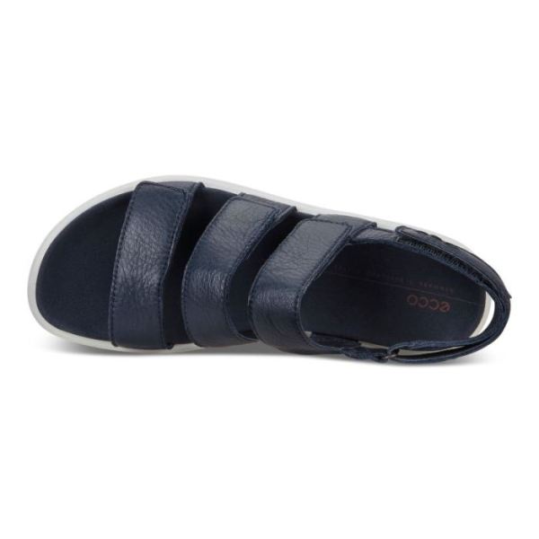 ECCO SHOES -FLOWT WOMEN'S FLAT SANDAL-MARINE