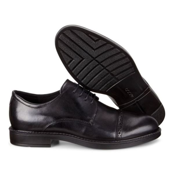 ECCO SHOES -VITRUS III SHOE-BLACK
