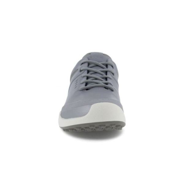 ECCO SHOES -WOMEN'S GOLF BIOM HYBRID SHOE-SILVER GREY/SILVER METALLIC